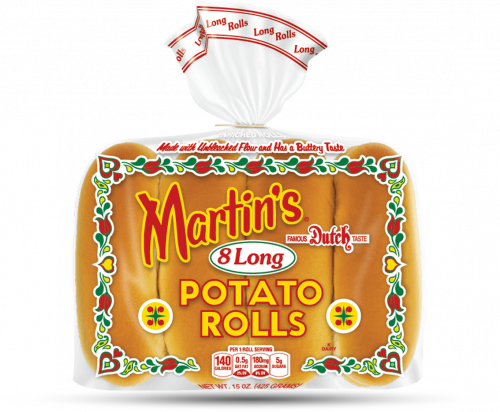 Pan de Patata para Perritos Calientes Corte Tradicional - Martin's Famous Potato Rolls and Bread