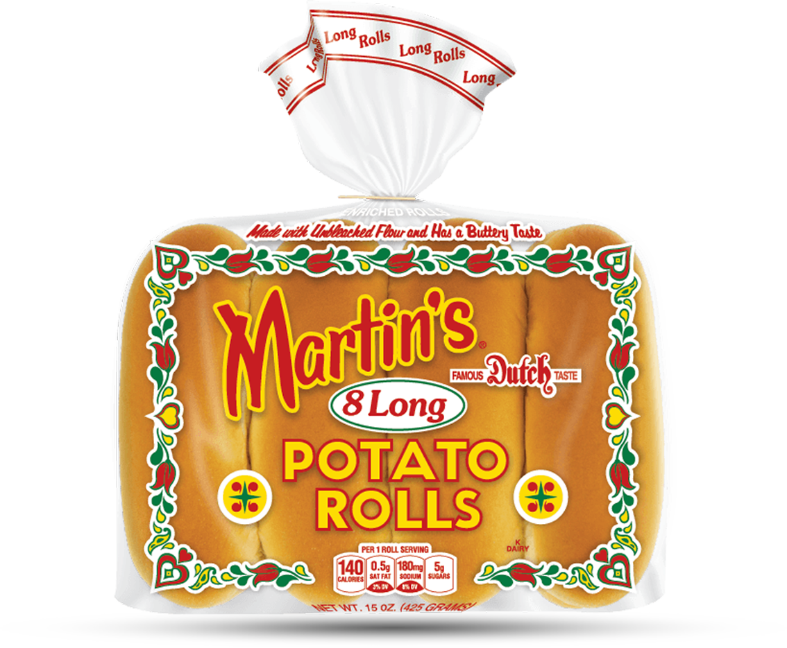 Pan de Patata para Perritos Calientes Corte Tradicional - Martin's Famous Potato Rolls and Bread